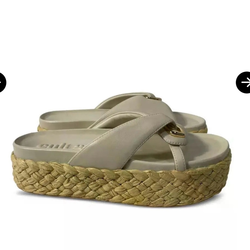 Cult Gaia Platform Espadrille Thong Sandals - Women